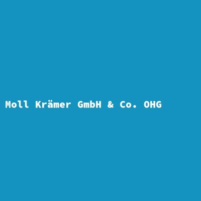 Hersteller: Moll Krämer GmbH &amp; Co. OHG