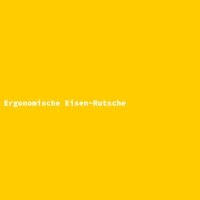 Ergonomische Eisen-Rutsche