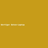 Wertiger Beton-Laptop