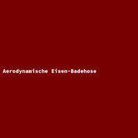 Aerodynamische Eisen-Badehose