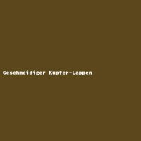 Geschmeidiger Kupfer-Lappen