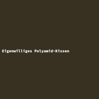 Eigenwilliges Polyamid-Kissen