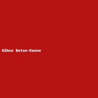K&uuml;hne Beton-Kanne